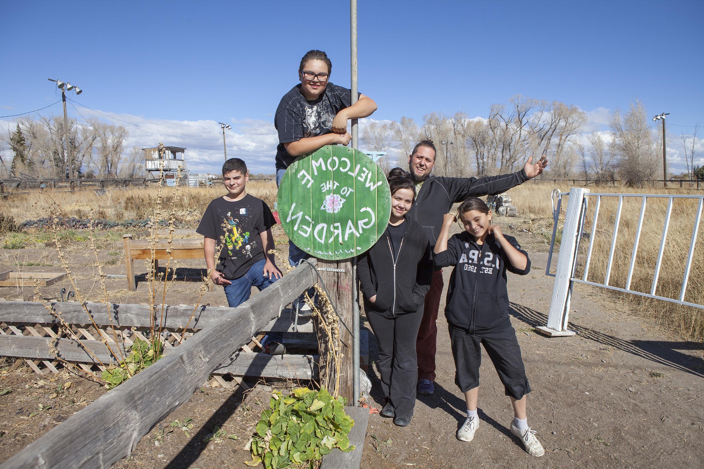 Antonito community garden